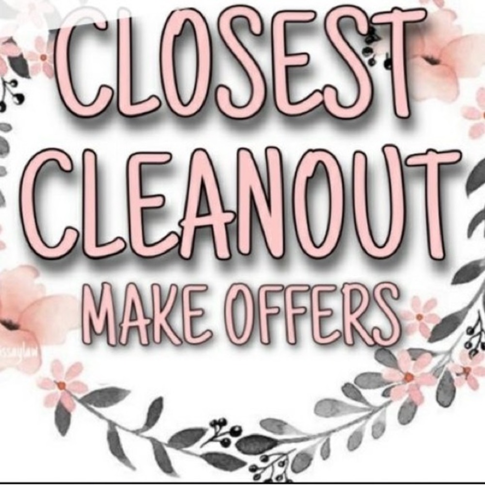 Downsizing & clearing closet!